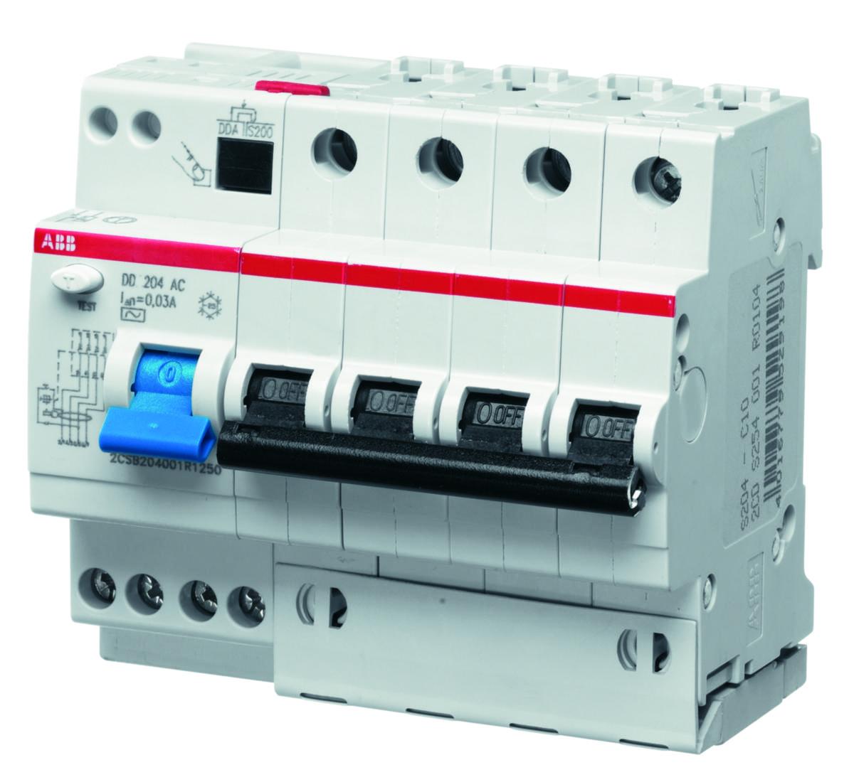 Jordfeilautomat ABB DS204 M - 16