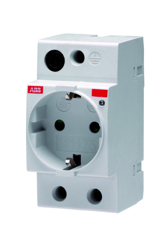 Stikkontakt ABB for Din Skinne - 250
