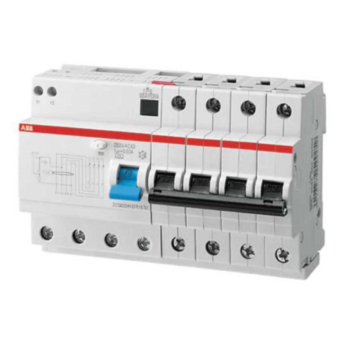 Jordfeilautomat ABB DS204 M - 16