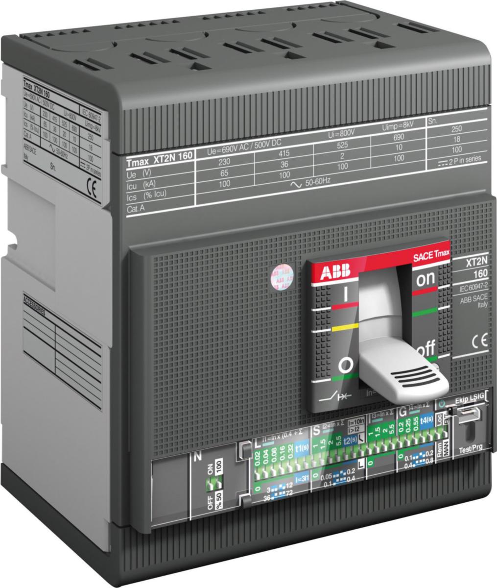 Kompaktbryter Tmax XT2N Elektronisk DIP-vern 4Pol, ABB - 220-690