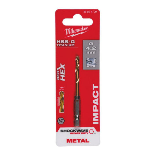 Metallbor Milwaukee Shockwave HSS-G