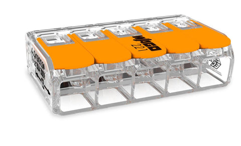 Koblingsklemme Wago 221-6 Blister