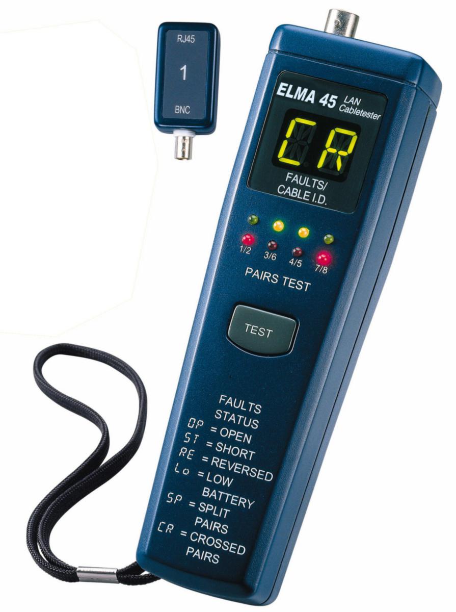 Kabeltester Elma 45 LAN