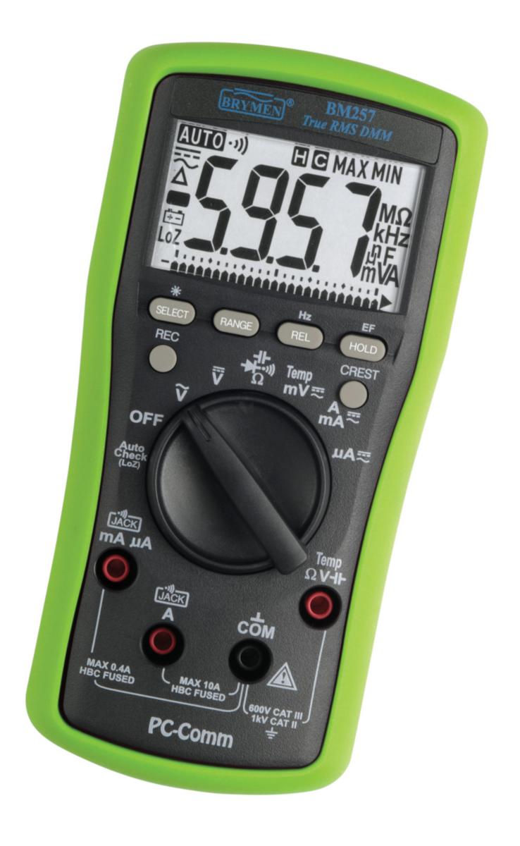 Elma BM257 Multimeter med sann RMS - Ja