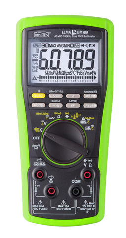 Elma BM789 sann RMS AC+DC multimeter - Nei