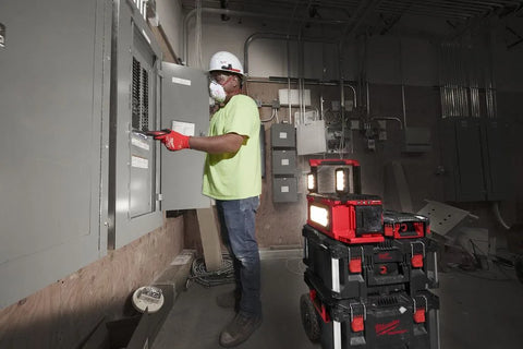 Arbeidslampe M18 POALC-0 Milwaukee 18V solo 3000lumen (610035)
