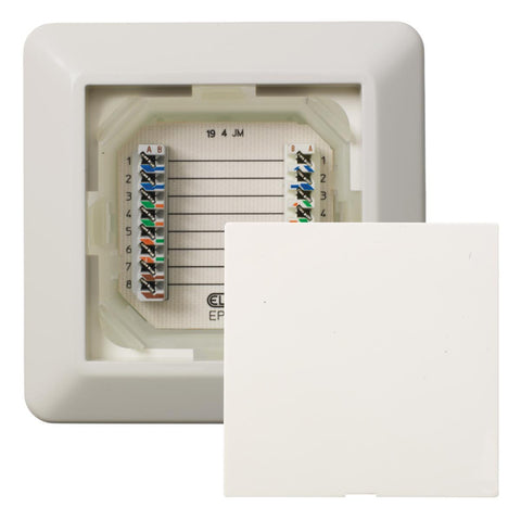 Modular koblingsboks 4par for Tele/Data/Alarm - Elko