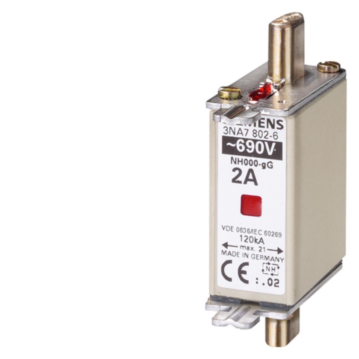 NH Sikring Siemens 500V str.000 - 10