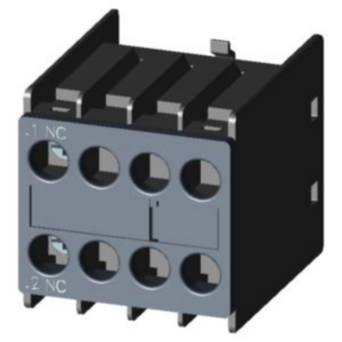 Kontaktblokk frontmontert iht DIN EN 50 012, S00 och S0 - Siemens