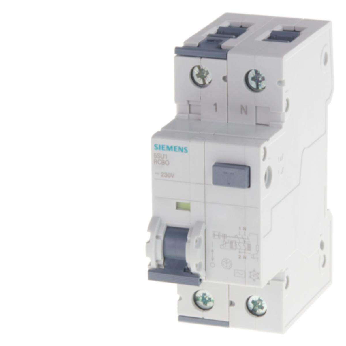 Jordfeilautomat Siemens 1+N - 6