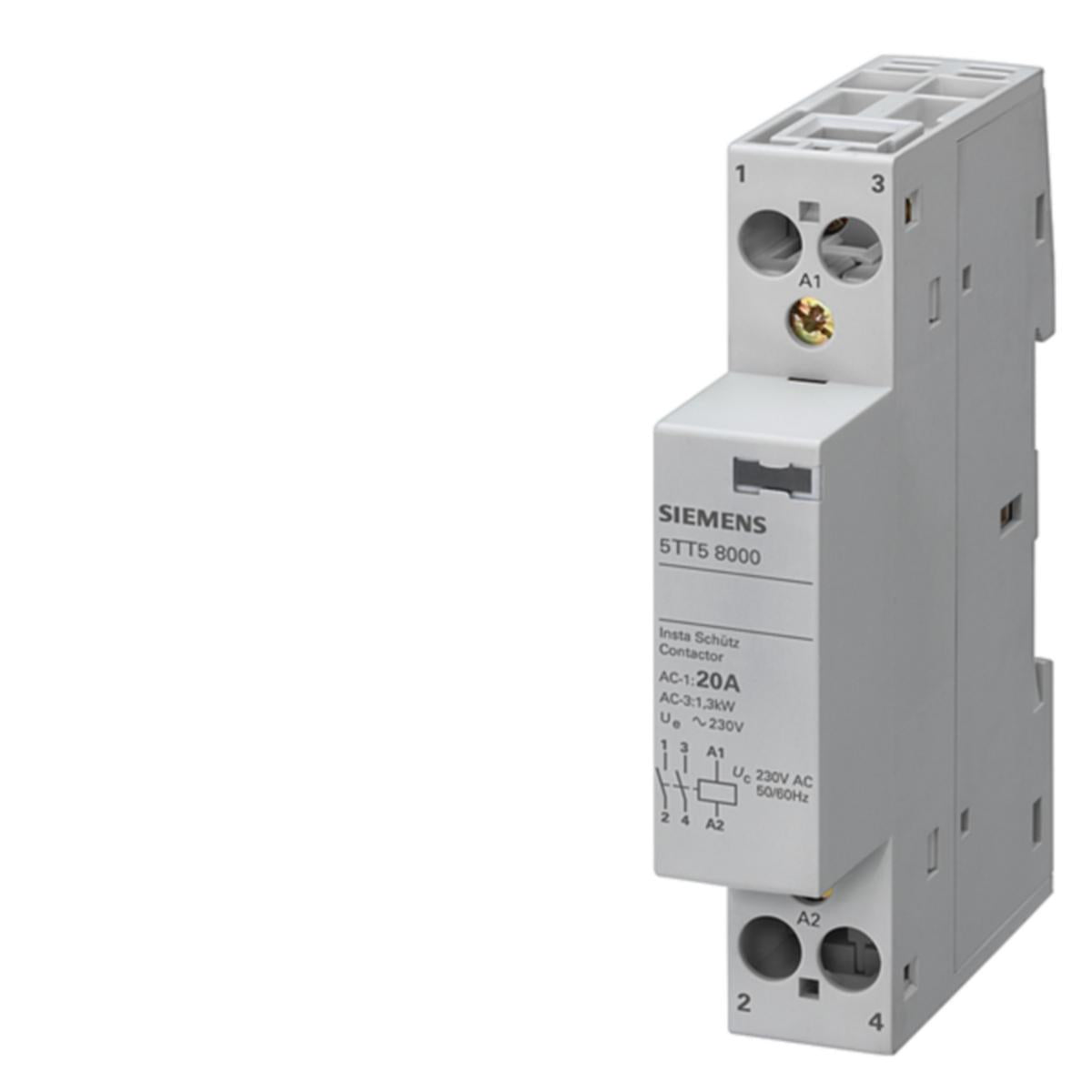 Kontaktor 2NO, 5TT5, Siemens