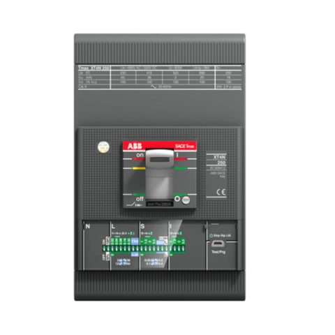 Kompaktbrytere XT4N Elektronisk DIP-vern 3Pol, ABB - 220-690