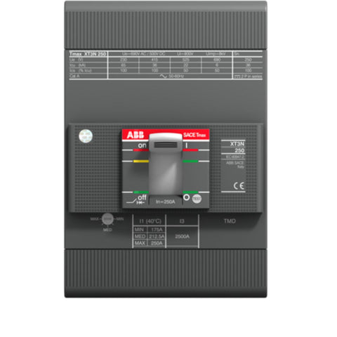 Kompaktbrytere XT3N Termomagnetisk vern 3Pol, ABB - 220-690
