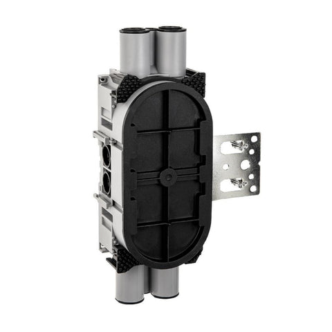 Veggboks Sg® DBL 9/12mm 6-LØP STENDER VERT - SG Armaturen