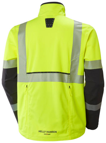 Jakke HH ICU BRZ HiVis kl.2