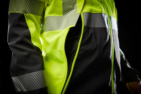 Jakke HH ICU BRZ HiVis kl.2