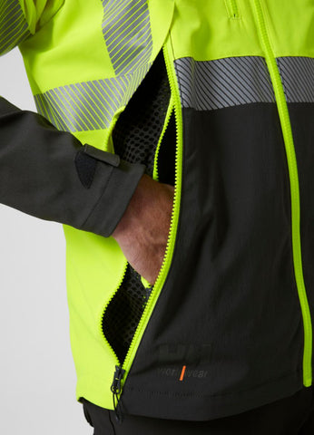Jakke HH ICU BRZ HiVis kl.2