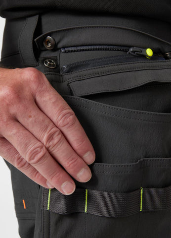Håndverksbukse HH ICU BRZ HiVis kl.1