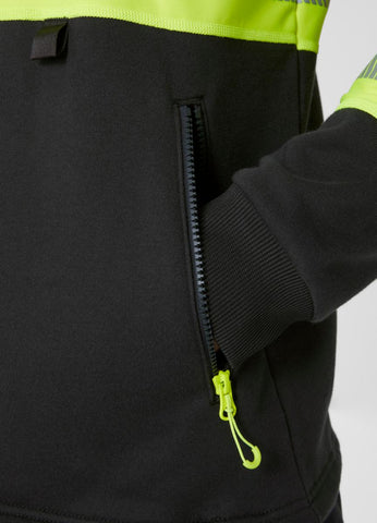 Collegejakke HH ICU HiVis kl.1