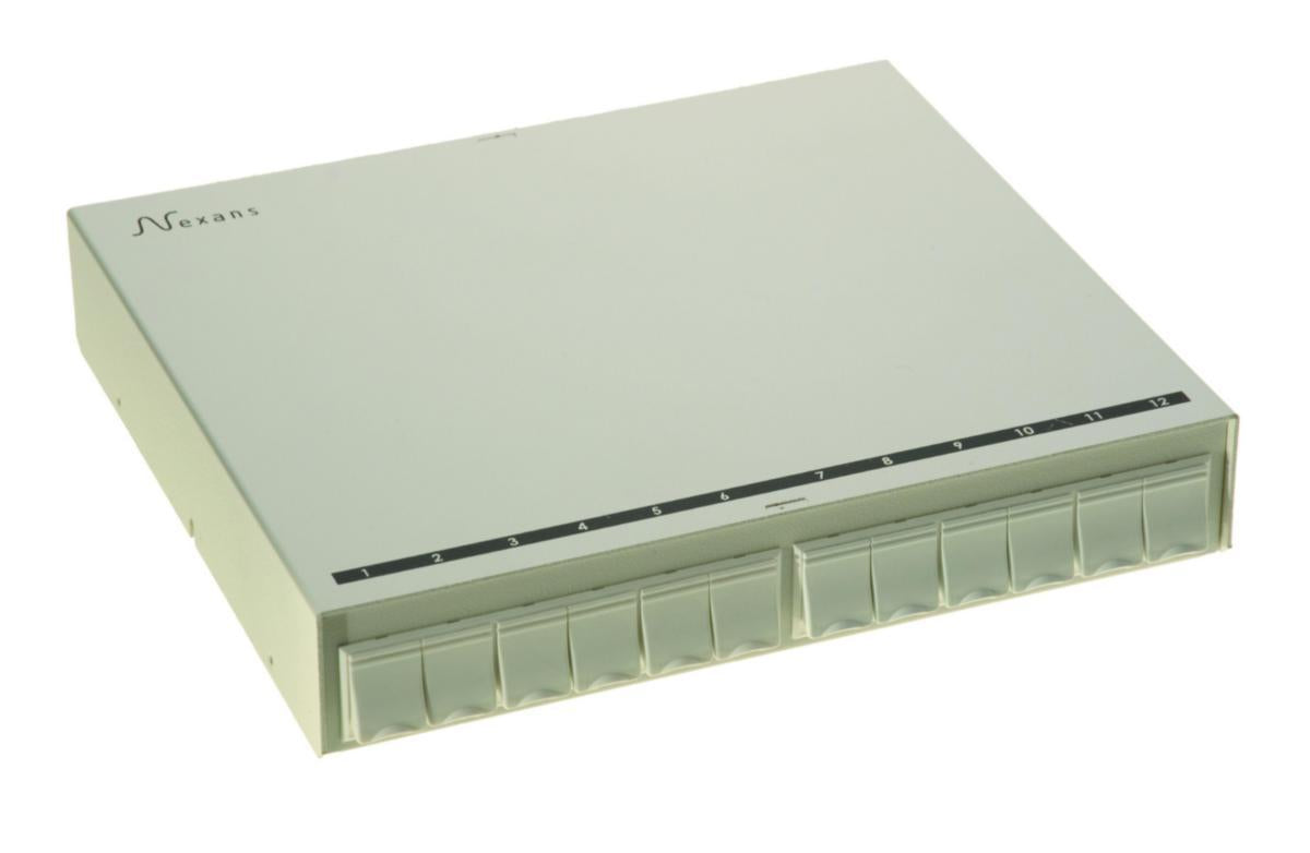 Patchepanel ZD 12-port snap-in Nexans