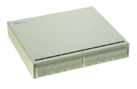 Patchepanel ZD 12-port snap-in Nexans