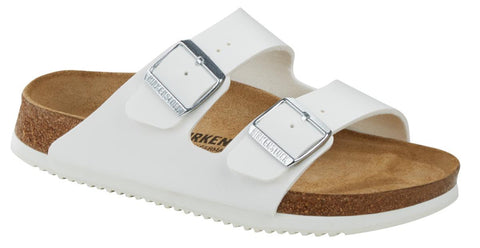 Yrkessandal Birkenstock Arizona SL Normal — Hvit