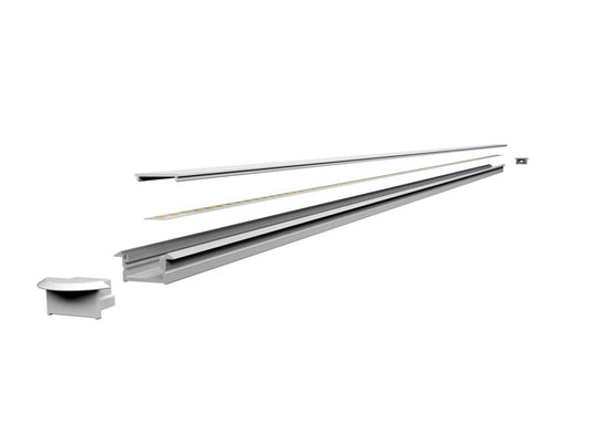 Aluminium LED-profil Aneta Lighting Scanstrip RECESSED