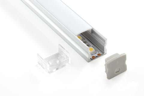 Aluminium LED-profil Aneta Lighting Scanstrip DEEP