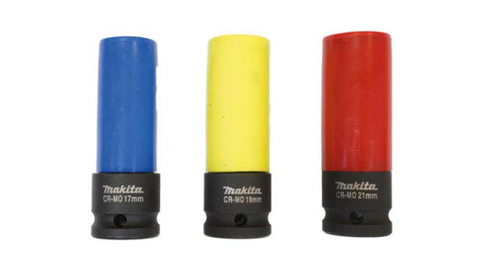 Kraftpipesett 1/2" Makita 3 deler fra Makita