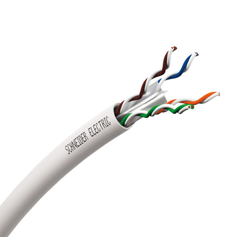 Datakabel Actassi C6 U/UTP Dca hvit, Schneider - Schneider Electric