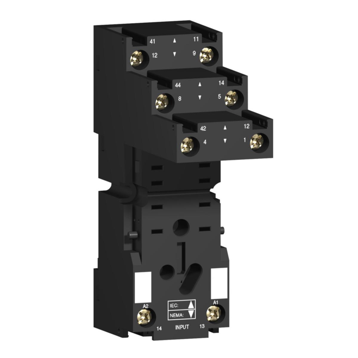 Sokkel Schneider m/sep. terminal - Schneider Electric