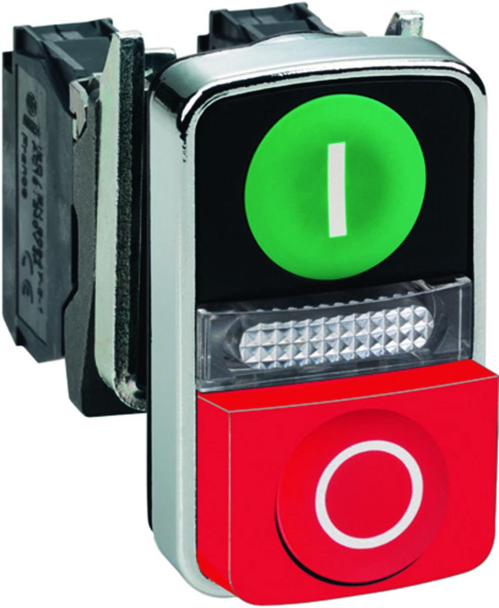 Trykknapper Schneider doble i metall - Schneider Electric