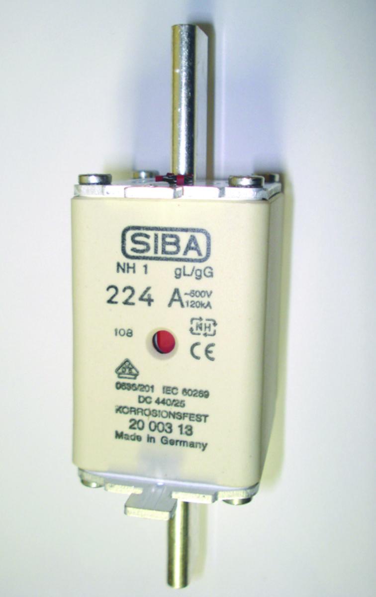 Høyeffektsikringer Siba HellermannTyton  NH1 500V - 16
