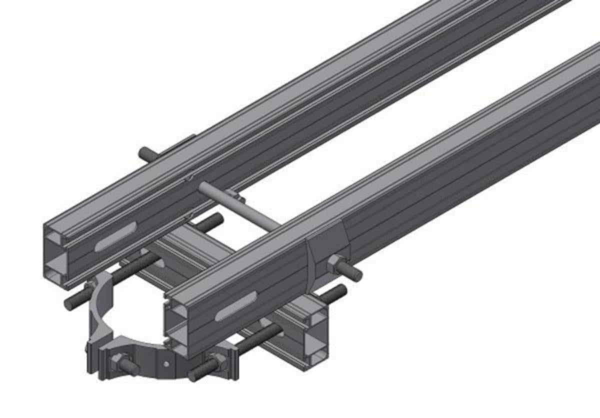 Transformatorbruer El-Tjeneste i Aluminium H-Mast m/klave - EL-Tjenesten
