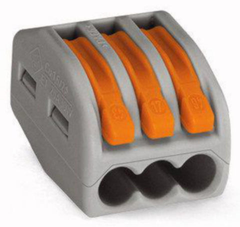 Koblingsklemmer Wago 3-leder