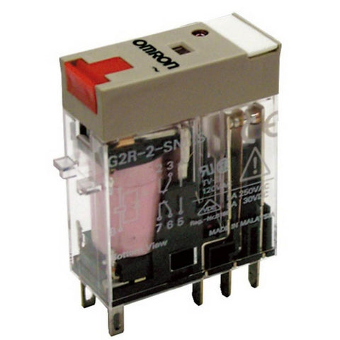 Industrirelé 8 pin, DPDT 5A