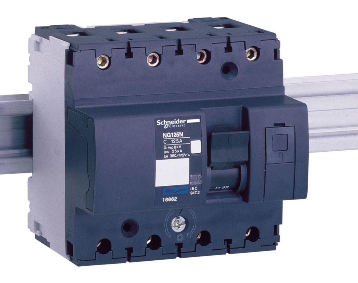 Modulære effektbrytere Schneider NG125L/C - 10