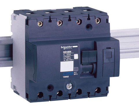 Modulære effektbrytere Schneider NG125L/C - 10