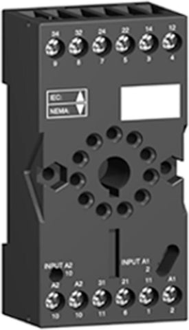Sokkel rundstift RUZC3M Schneider - Schneider Electric