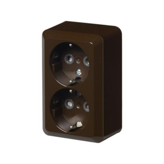 Stikkontakt ABB dobbel 402EA-01 - 16