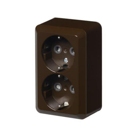 Stikkontakt ABB dobbel 402EA-01 - 16