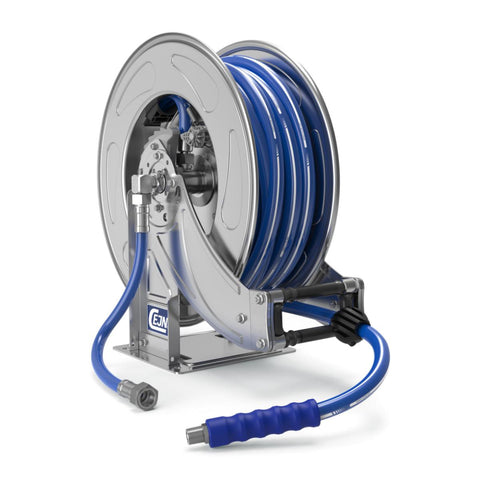 Slangetrommel Cejn AISI 304 PVC-slange, åpen