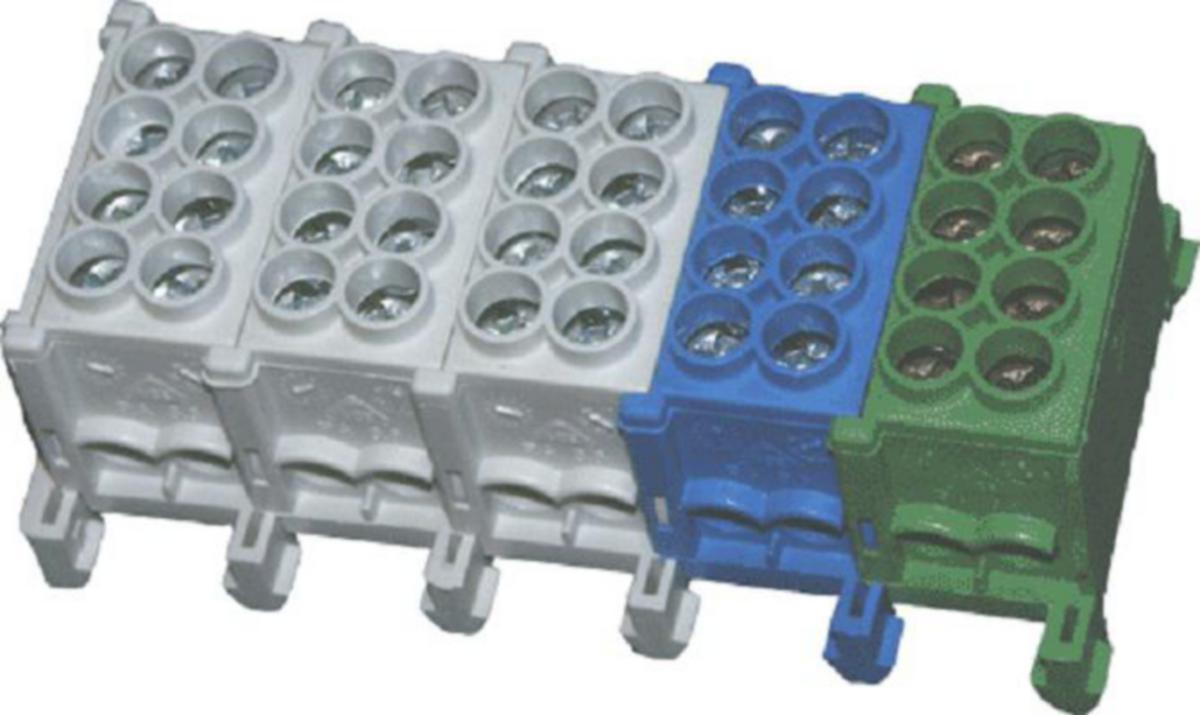 Avgreningsklemme Stansefabrikken 5-pol 4x25mm - 80