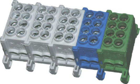Avgreningsklemme Stansefabrikken 5-pol 4x25mm - 80