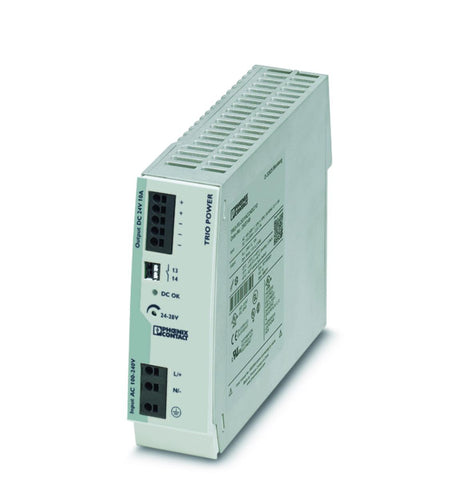 Strømforsyning Phoenix 1-Fas med push-in