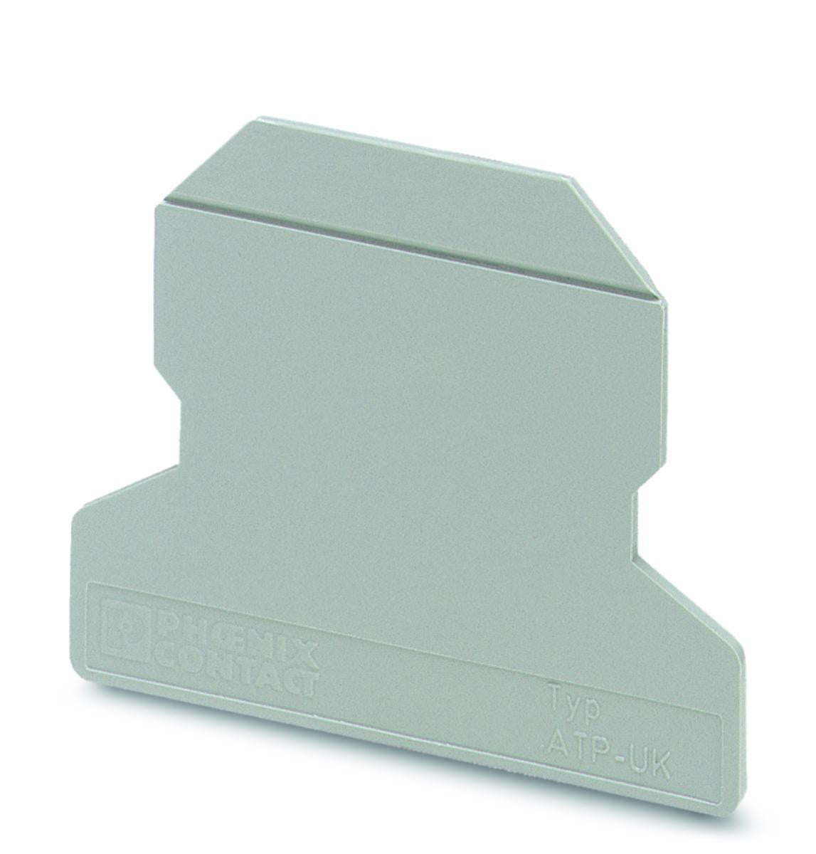 Ende- og Skilleplater for UK-klemmer