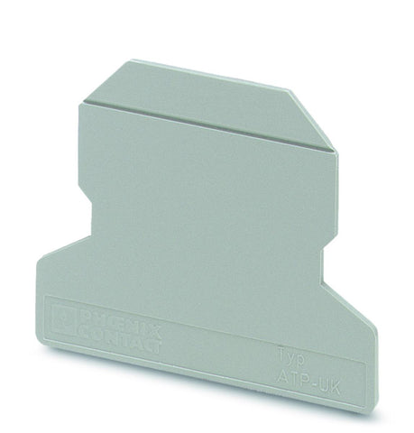 Ende- og Skilleplater for UK-klemmer