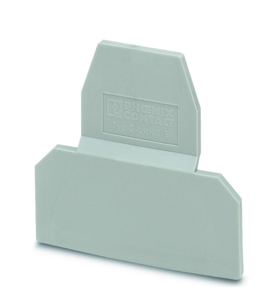 Ende- og Skilleplater for UK-klemmer