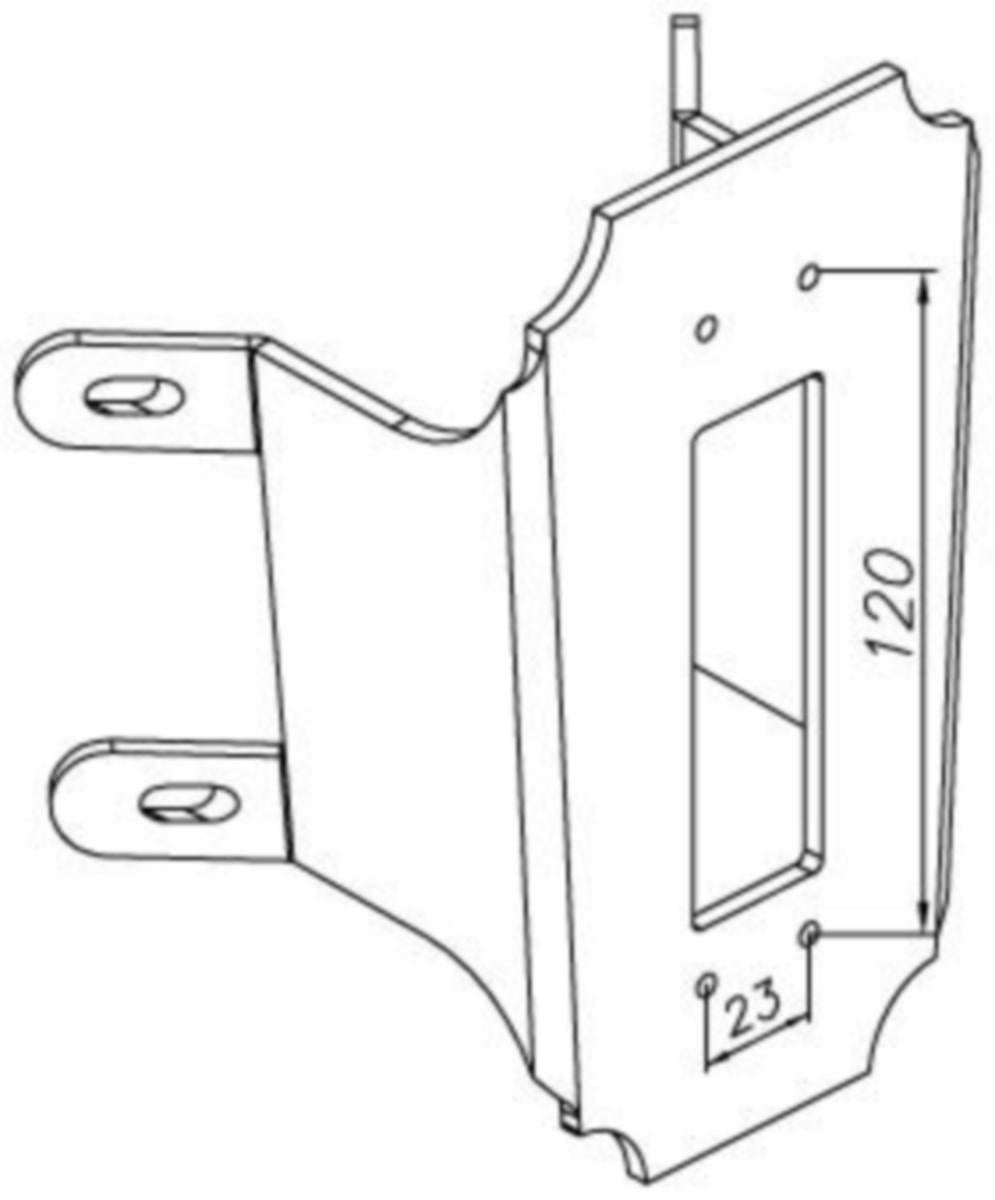 Hjørnebeslag Norlys lamper150