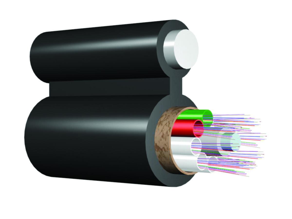 Luftkabel QXWE D9,0 12-288 fiber - Nexans